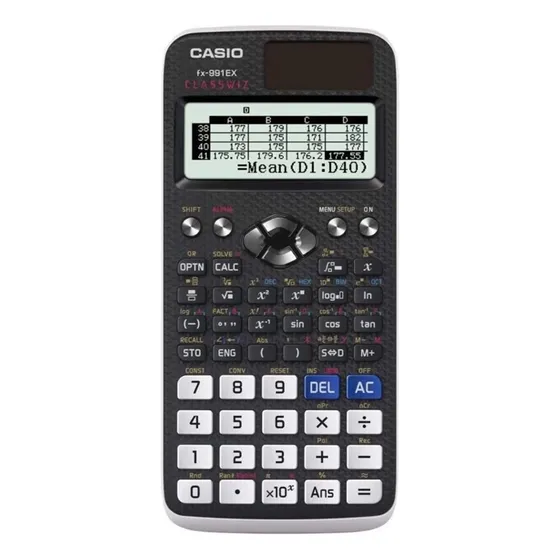 Calculadora Científica Casio Fx-991ex Classwiz 552 Funct