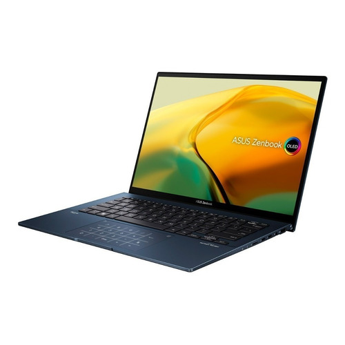 Ultrabook Asus ZenBook UX3402ZA ponder azul 14", Intel Core i5 1240P  16GB de RAM 512GB SSD, Intel Iris Xe Graphics G7 80EUs 90 Hz 2880x1800px Windows 11 Home