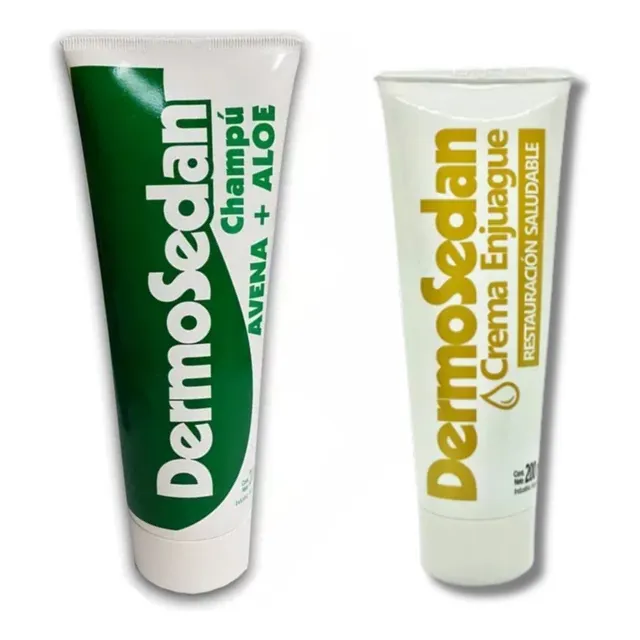 Combo Shampoo Acondicionador Para Perros Dermosedan X 200 Ml
