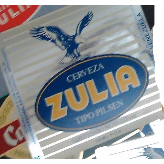 Etiquetas Colección  Posavasos Cerveza Zulia Caracas Cristal