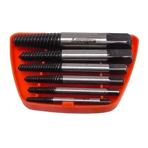 Extractor De Tornillos 6pz 4 A 15mm Marca Lacatus