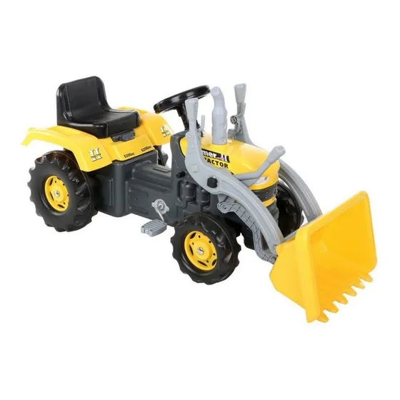 Tractor A Pedal Para Niños Con Pala New Hollan