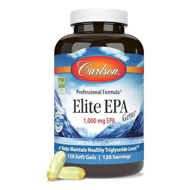 Epa Elite 1000 Mg Carlson 120 Softgel
