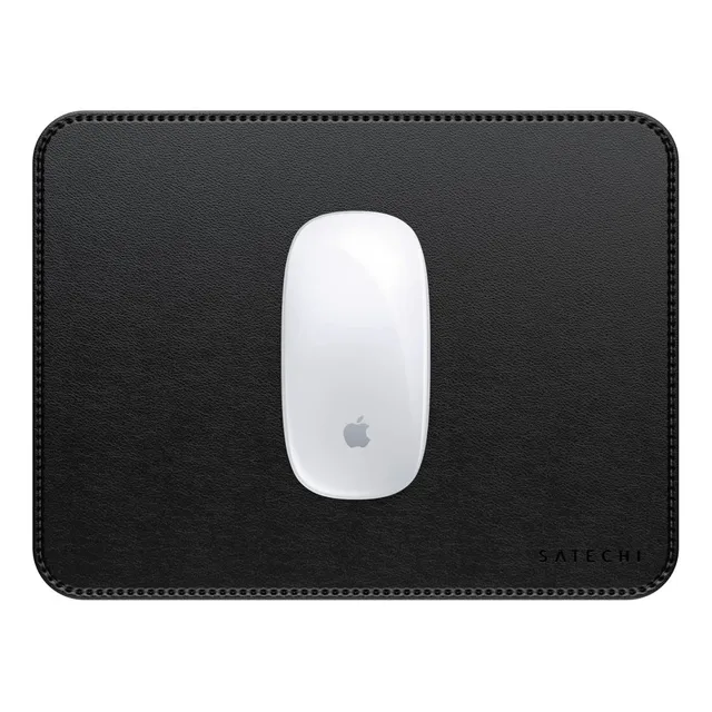 Satechi ST-LMPK Vegan-leather Mouse Pad Ergonomic Mouse Pad Rever Negro