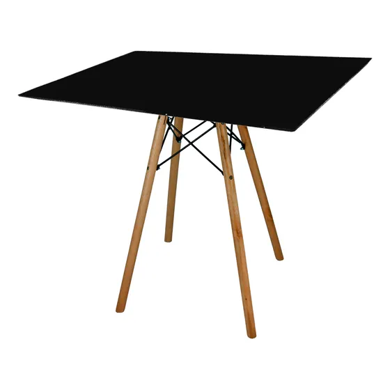 Mesa Jantar 70cm Quadrada Eiffel Charles Eames Np
