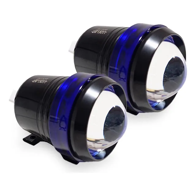 Exploradora Lux Led Par De Faritos Canon Con Laser (2 Und)