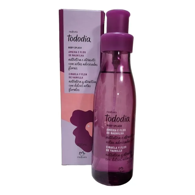 Ciruela Y Flor De Vainilla Body Splash Naturá