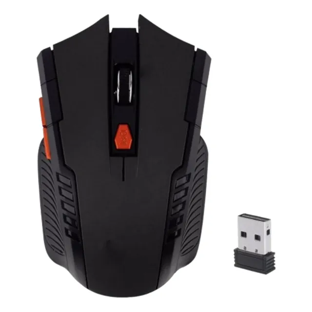 Mouse Gamer Inalambrico 2400dpi Ajustable 6 Botones