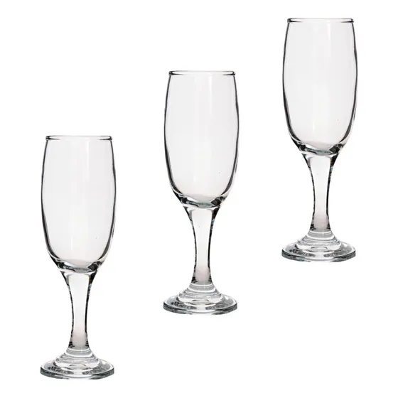 Taça Citrus Vidro 200 Ml 3 Peças Wincy Casa