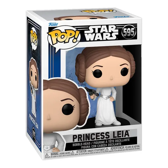 Figura De Accion Princesa Leia 595 De Star Wars Funko Pop