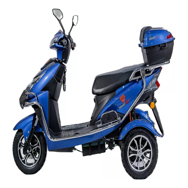 Triciclo Elétrico Adulto 1000w Sem Cnh 30km Sobe Ladeira Triciclo Elétrico Adulto 1000w Sem Cnh 30km Sobe Ladeira