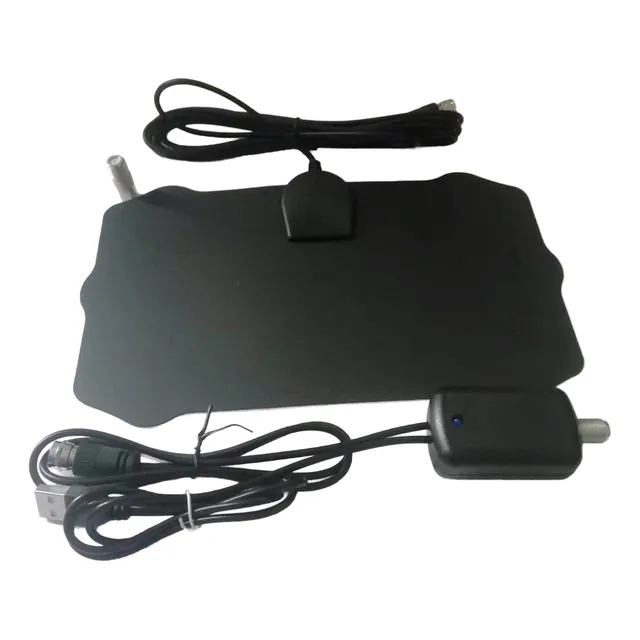 Antena Digital De Tv Hdtv 1080 Hd Con Amplificador De Señal