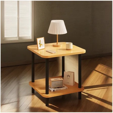 Mesa De Centro Minimalista Madera Sala De Estar Auxilia Mesa