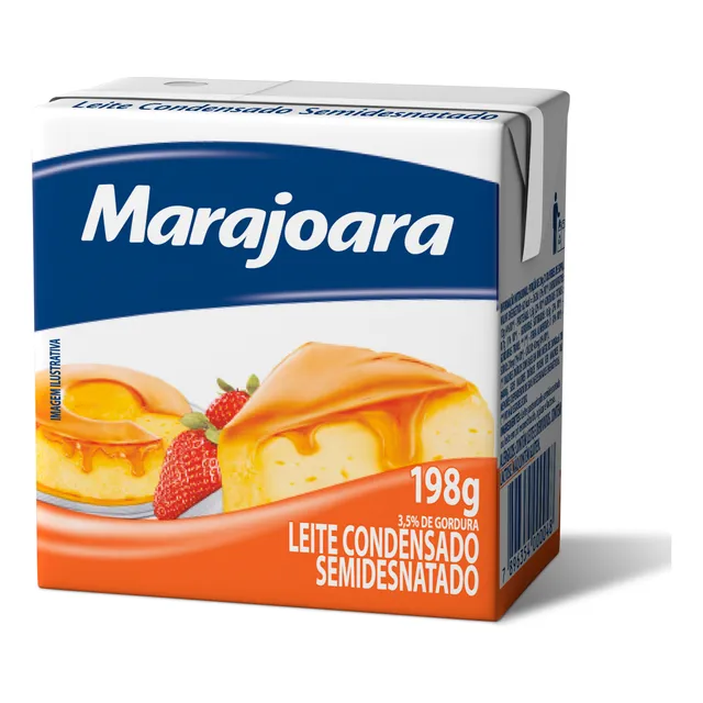 Kit Com 26 Leite Condensado Marajoara Semidesnatado 198g
