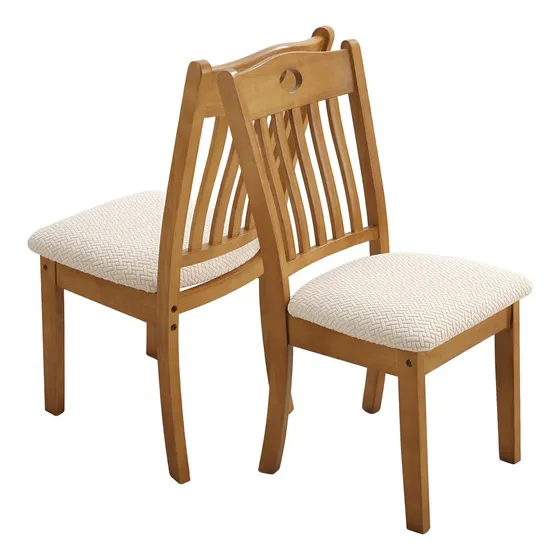 6 Funda Protectora Asiento Elástica Para Silla Comedor Aisendo Rayas