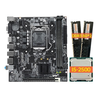 Kit De Placa Base Soyo H61, Cpu Intel I5-2500 Y 16 Gb De Ram Kit De Placa Base Soyo H61, Cpu Intel I5-2500 Y 16 Gb De Ram