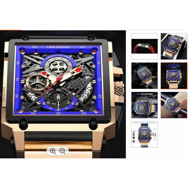 Reloj Lige 8936 Azul