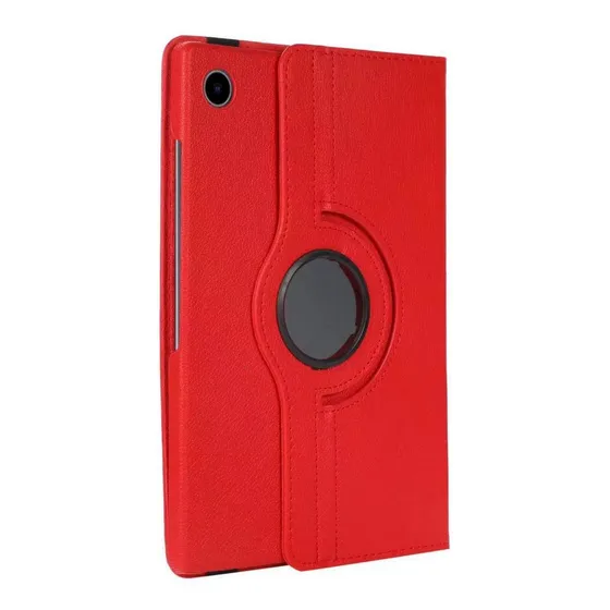 Capa Giratória Para Tablet Tab A8 10.5 X205 X200 + Película Cor Vermelho