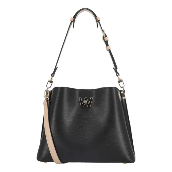 Bolsa Tote Para Mujer Westies Negro Hbirenkewe Acabado De Los Herrajes Oro Diseño De La Tela Lisa