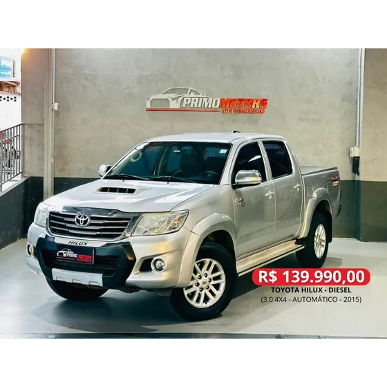 Toyota Hilux 3.0 Srv 4x4 Cd 16v Turbo Intercooler Diesel 4p Automático