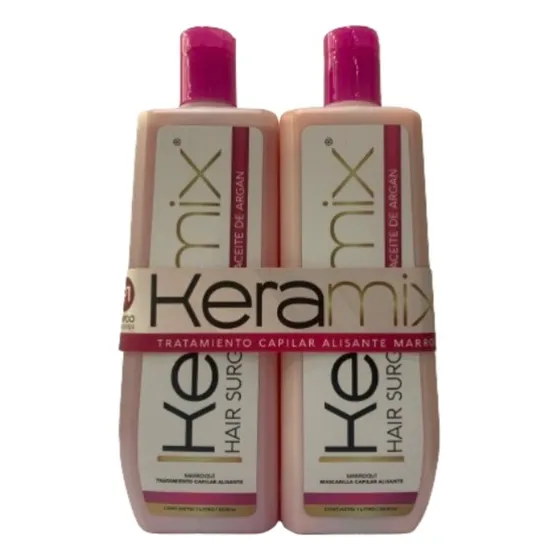 Cirugía Capilar Keramix Alisado Marroquí ( Aceite De Argan)