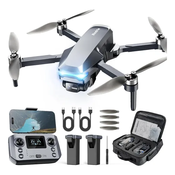 Drone Redrie Hk33 Gps Con Cámara 4k 249g 45 Minutos De Vuelo