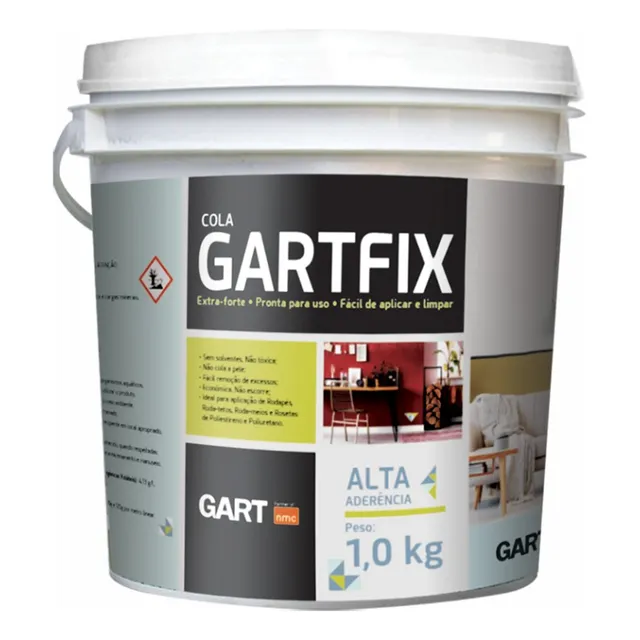 Cola Gartfix De 1kg Para Rodapés / Molduras Promoção