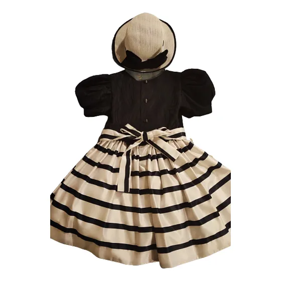 Vestido De Fiesta Niña En Satén Talla 4