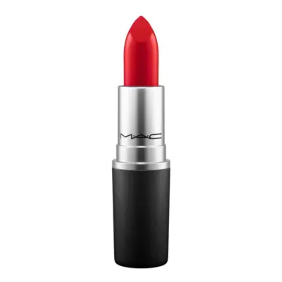 Batom MAC Cremesheen Lipstick cor brave red cremoso