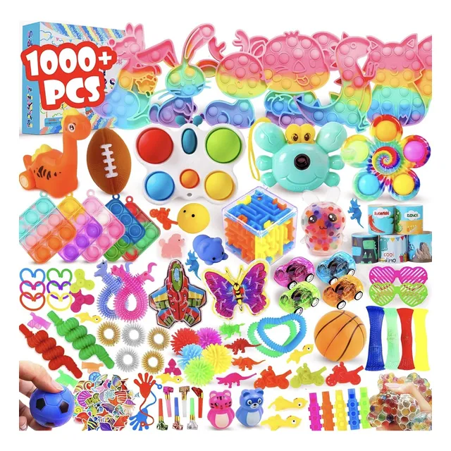 Relleno De Piñata Vip 1000 Pcs Sensoriales Mini Juguetes