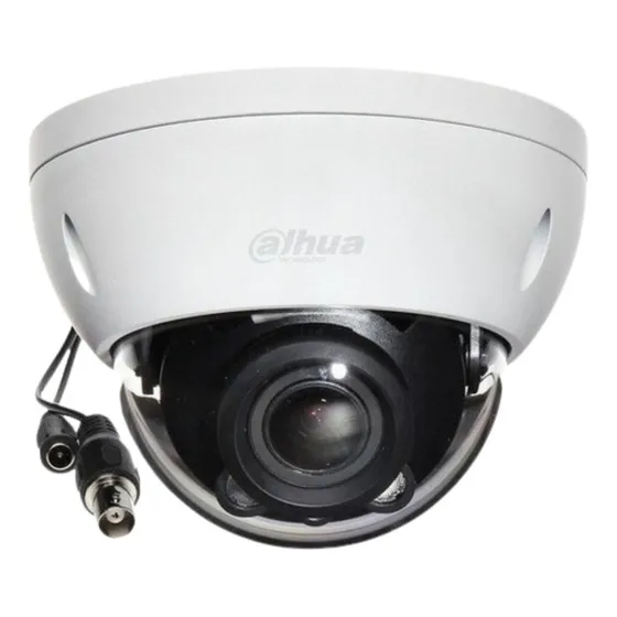 Camara De Seguridad Dahua Domo Varifocal 2mp Ir 30m Full Hd Color Blanco