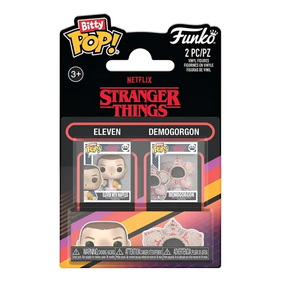 Funko Bitty Pop 2 Pack! Eleven & Demogorgon Stranger Things | Cuotas sin interés