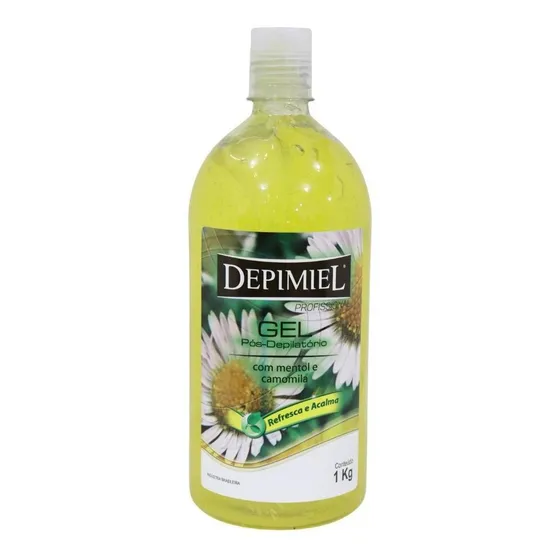 Gel Pós Depilatório Depimiel Mentol Refresca E Acalma 1kg
