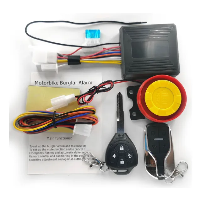 .. Alarma De Coche Con Bocina, Llave De Moto, Módulo De 12 V
