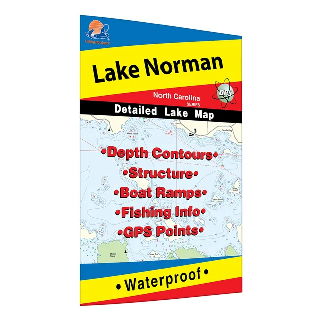 Norman Lago Mapa Pesca