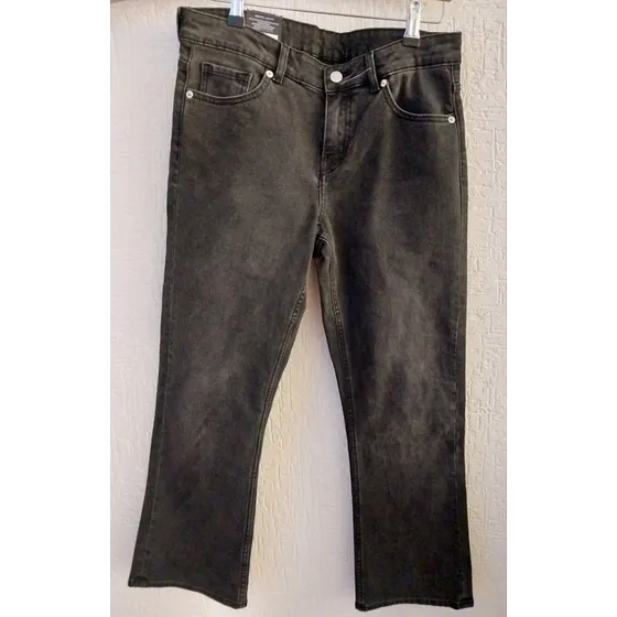 Jeans Negro Para Dama Talla 28