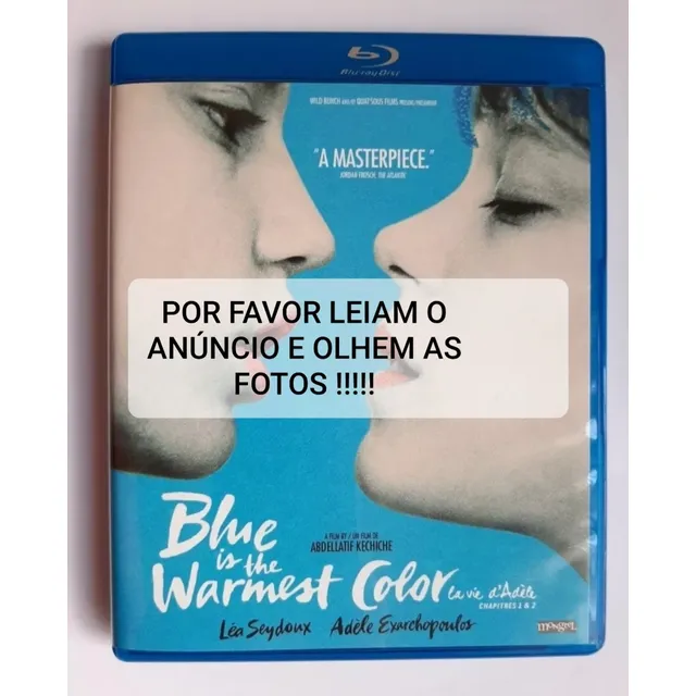 Blu-ray Azul É A Cor Mais Quente ( Sem Áudio E Sem Legenda )