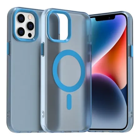 Carcasa Compatible Carga Magnética Mate Para iPhone (varios)