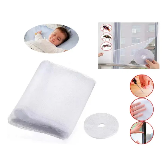 Pack X5 Malla Antimosquito Ventana 130x150 Hogar Mosquiteros
