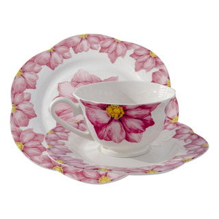 Conjunto De Xícara E Pires De Café Em Cerâmica Conjunto De Xícara E Pires De Café Em Cerâmica