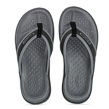 Chinelo Olympikus 921 Confortável Robusto Macio Largo Chumbo 42 Br