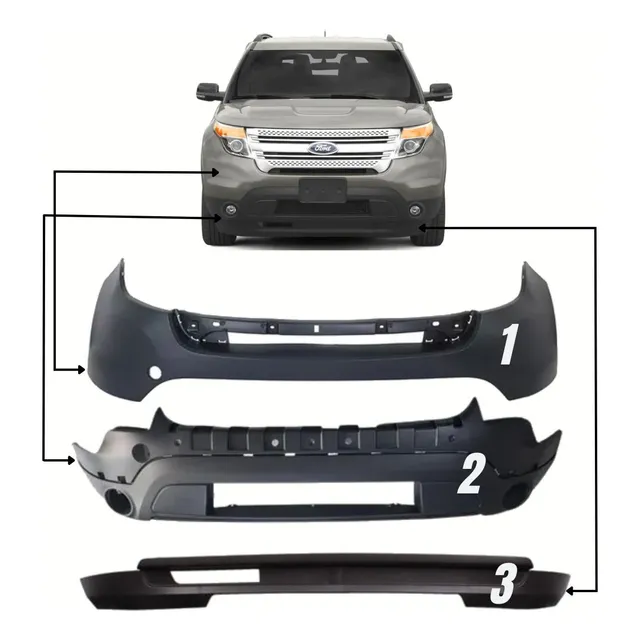 Parachoque Delantero Explorer 2012 2013 2014 2015 Original 