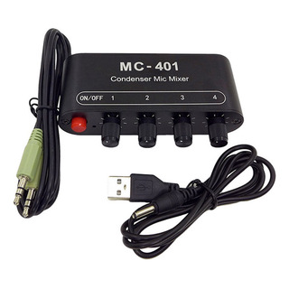 Nuevo Mezclador De Micrófono De Condensador Mini Audio Mixer Nuevo Mezclador De Micrófono De Condensador Mini Audio Mixer