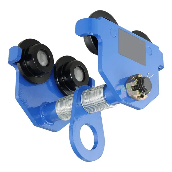 Trole Manual 2 Toneladas Para Viga I Ajustable 6.35-17.78 Cm