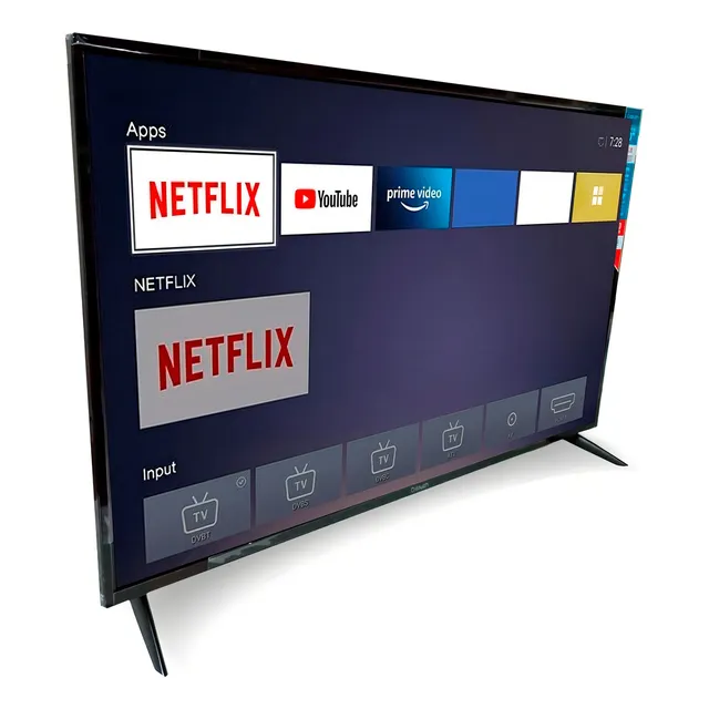 Pantalla Televisor Smart Tv Q-touch 50 D-led Qn5023 Negro