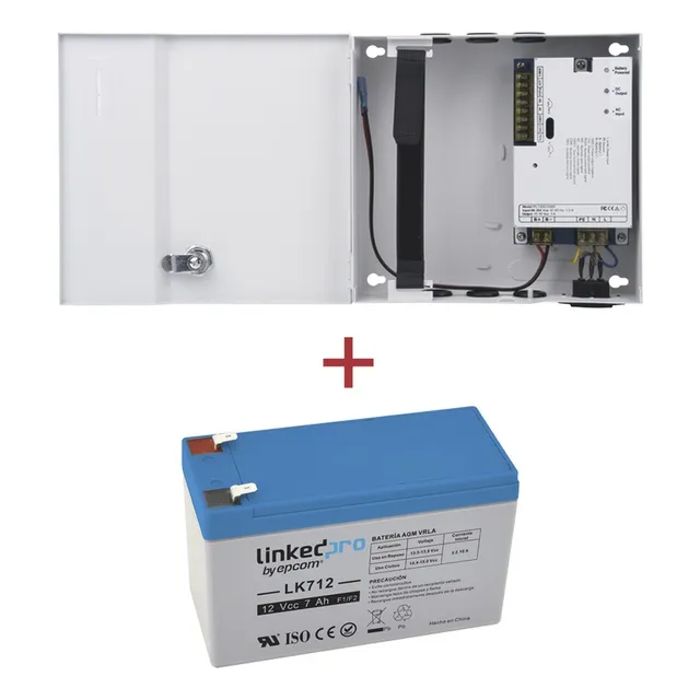 Kit Fuente De Alimentación Capacidad De Respaldo + Bateria