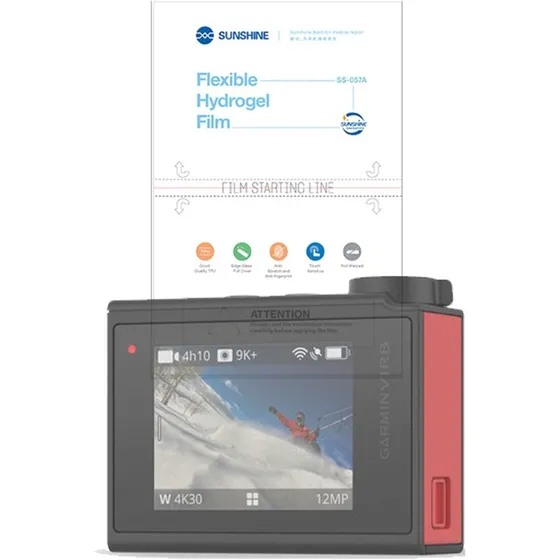 Mica Hidrogel Premium Para Pantalla Camara Garmin Virb 360