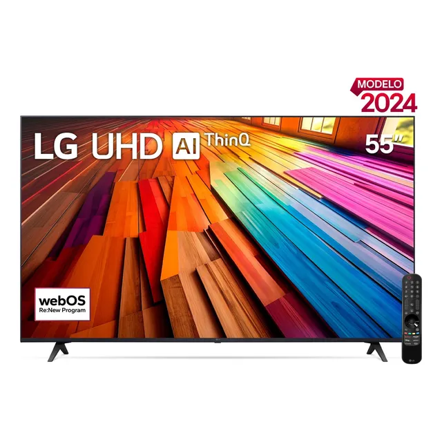 LG Pantalla Uhd Ai Thinq 55 Pulgadas 4k Smart Tv 2024 55ut8050psB