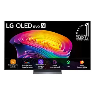 Smart TV LG OLED evo AI 4K C6 55 polegadas Webos26