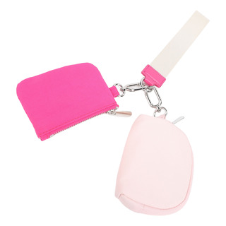 Llavero De Pulsera Con Doble Bolsa Con Cremallera Alrededor Llavero De Pulsera Con Doble Bolsa Con Cremallera Alrededor